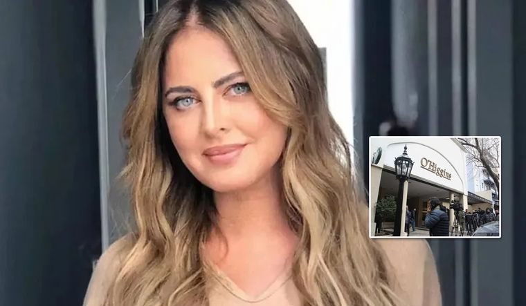 El detalle del velatorio de Silvina Luna Foto: Captura TV