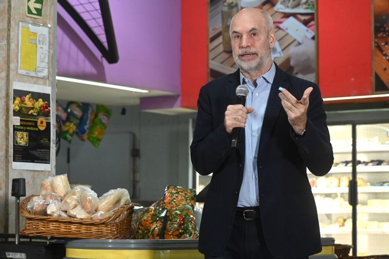 Horacio Rodríguez Larreta busca dar a conocer su plan integral para bajar la inflación si llega a ser presidente Foto: Prensa Ciudad de Buenos Aires