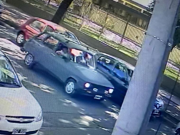 El robo de ruedas es cada vez más común en Mendoza. Foto: Captura de pantalla