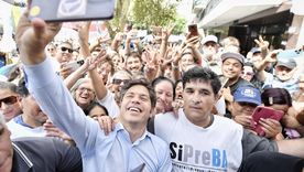 Kicillof presente en la marcha contra la reforma laboral Kicillof presente en la marcha contra la reforma laboral