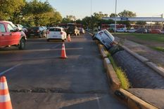 Manejaba en estado de ebriedad y terminó dentro de un acequia en Guaymallén Foto: Ministerio de Seguridad de Mendoza