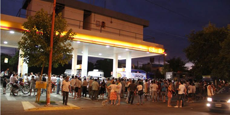 La zona oeste del Boulevard colmada de fierreros Foto: Maggie Ojcius/ Mediamza.com