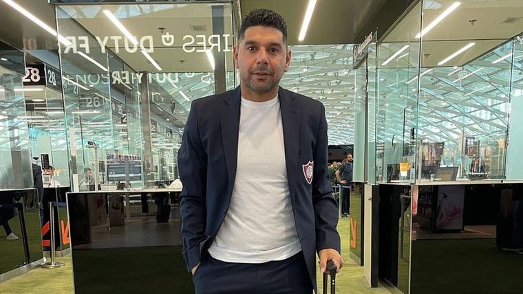 La dura sanción de San Lorenzo a Néstor Ortigoza por la denuncia por violencia de género de su ex mujer. Foto: @ortigoza20