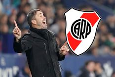 El Chacho Coudet llega a River este miércoles.