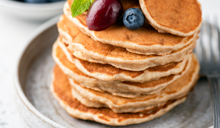 Receta de crepes de avena