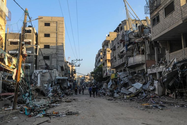 Franja de Gaza Foto: EFE