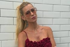 Mirá el look de lluvia de Nicole Neumann.