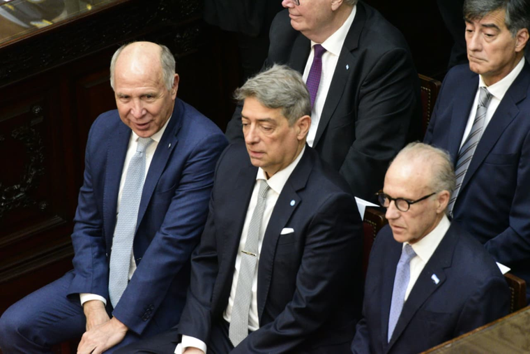 El triunviro de la Corte Suprema de Justicia