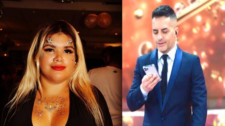 Morena Rial y Ángel de Brito