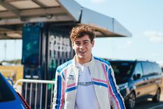 Franco Colapinto se prepara para correr en Silverstone.