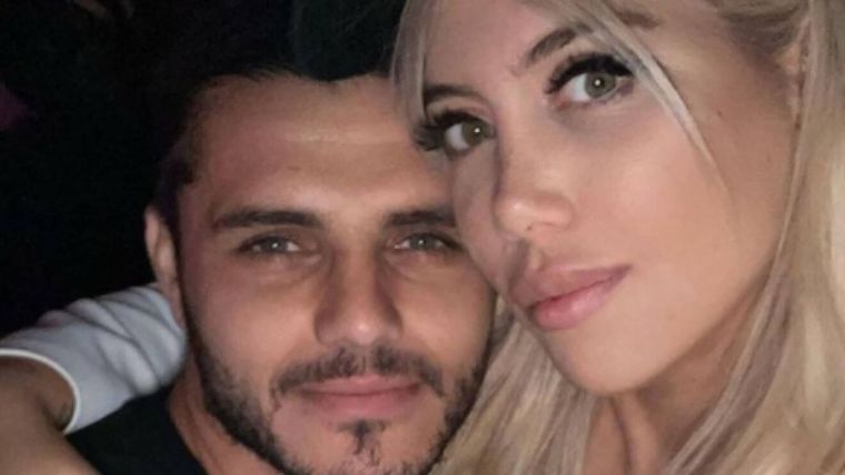 Mauro Icardi y Wanda Nara