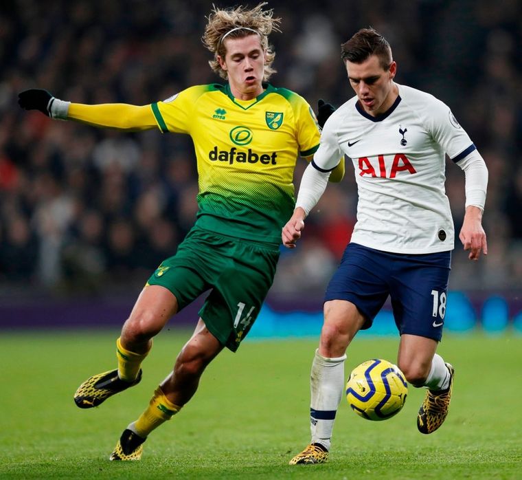Lo Celso fue titular. Tottenham Hotspur Foto: Tottenham Hotspur