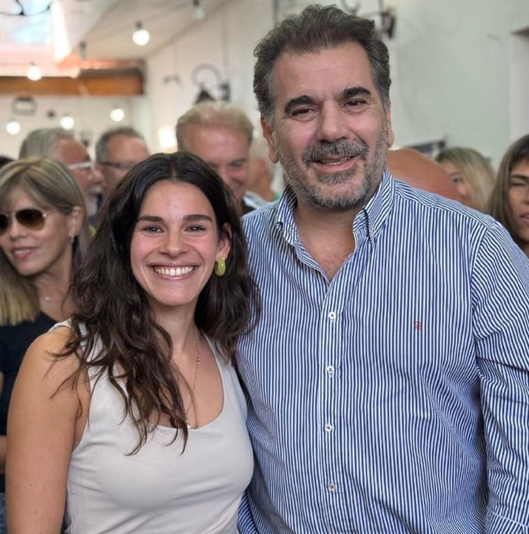 Rocío Figueroa y Cristian Ritondo
