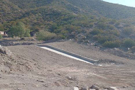 Avanza una obra clave para prevenir aluviones Avanza una obra clave para prevenir aluviones