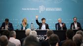 Axel Kicillof en la presentación del Presupuesto 2026. Axel Kicillof en la presentación del Presupuesto 2026.