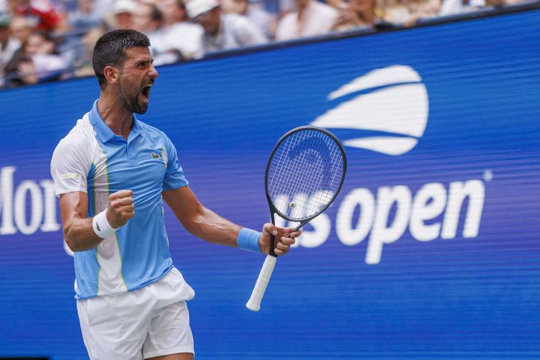 Nole se metió entre los cuatro mejores del torneo. Foto: EFE
