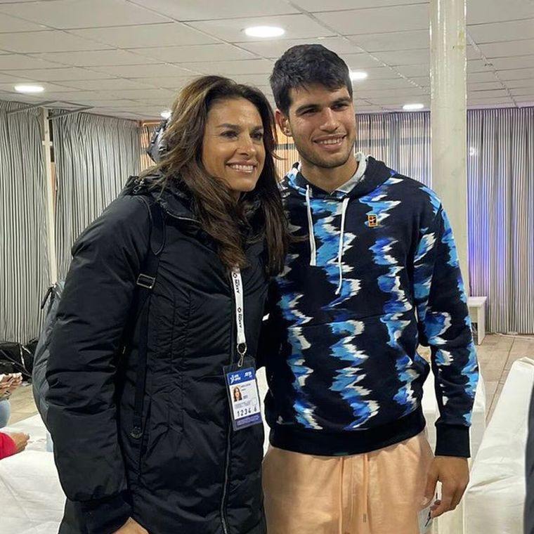 Sabatini elogió a Alcaraz y destacó el quiebre que tuvo en su carrera tras la final de Wimbledon