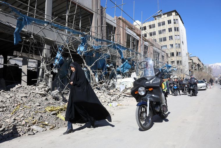 Las imágenes de Teherán en medio del conflicto de Medio Oriente.