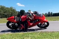 Lorenzo Somaschini corría con una moto de 160cc que alcanzaba una velocidad de 120km/h. Al momento del accidente iba a 40km/h, aseguró su instructor. Foto: @lolosomaspro