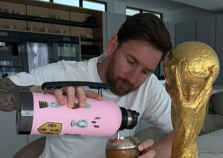 El rosarino se expresó, recordando lo sucedido en Qatar. Foto: Instagram @leomessi