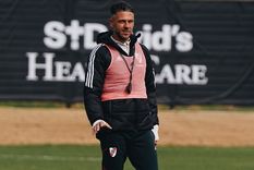 Martín Demichelis Un juvenil del equipo millonario podría pasar a préstamo a otro club de Primera. Foto: River Plate