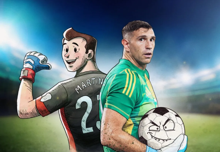 La primera y única imagen de la nueva serie del Dibu. La primera y única imagen de la nueva serie del Dibu.