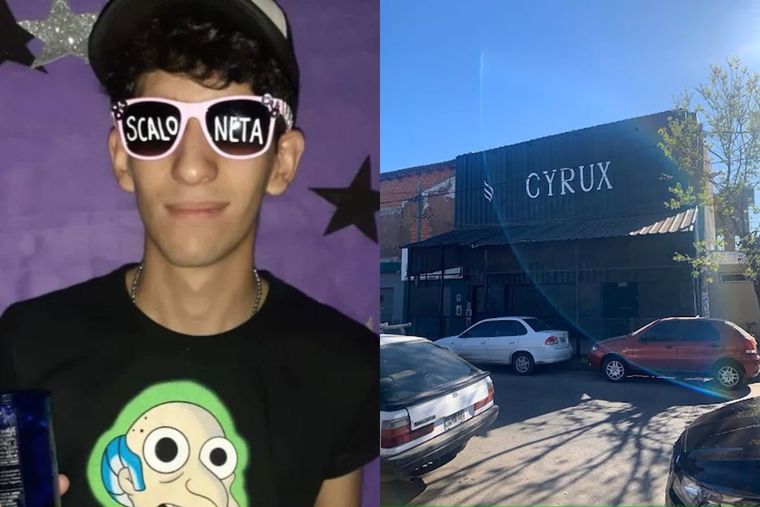 El chico que recibió la golpiza en ese boliche Foto: Gentileza