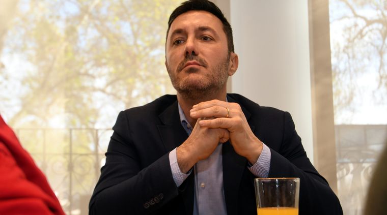 El candidato a vicepresidente de la Nación, Luis Petri Foto: ALF PONCE MERCADO / MDZ