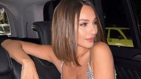 Pampita deslumbró en rosa: el look que definió el glamour navideño.