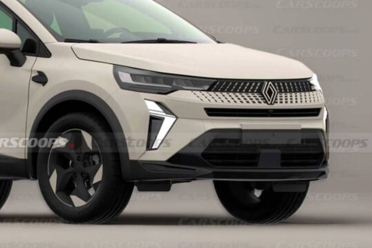 Renault Captur 2024. Proyección Carscoops