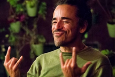 Rubén Albarrán, siempre con una sonrisa