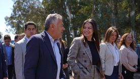 Alfredo Cornejo y Sandra Pettovello.