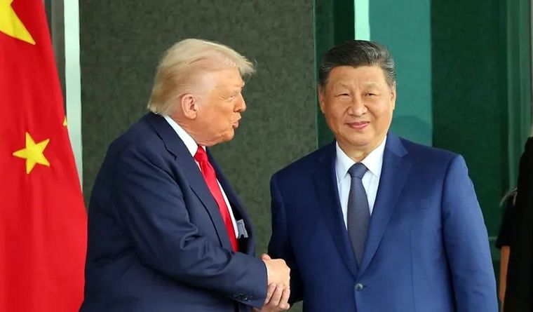 Donald Trump y Xi Jinping se vieron cara a cara y acordaron. Foto Efe