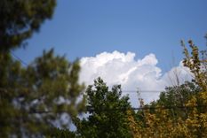 Se espera una jornada parcialmente nublado este lunes. Foto: Rodrigo DAngelo / MDZ