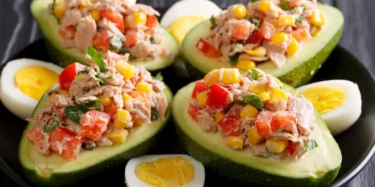 Aguacate relleno Foto: Recetasperuanas