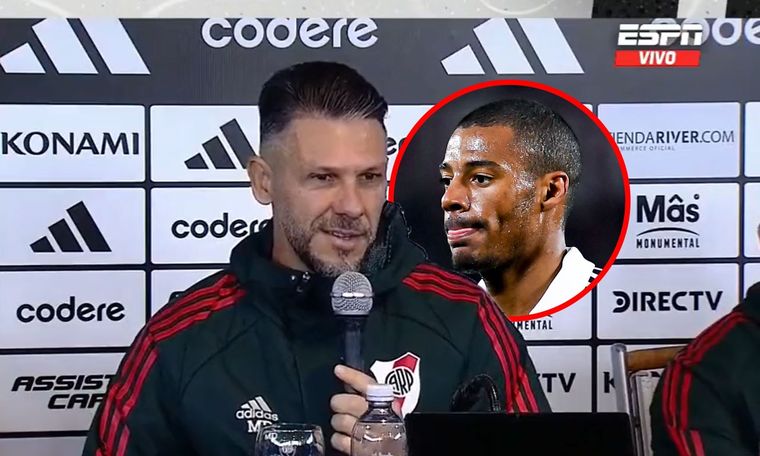 Martín Demichelis habló del futuro de De la Cruz