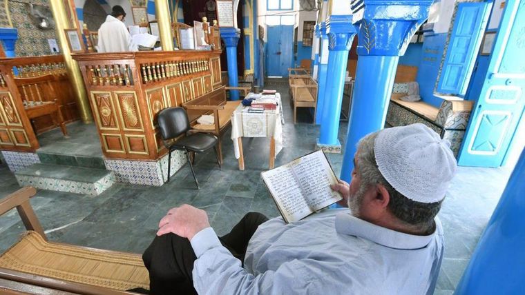 En Túnez pervive una pequeña comunidad judía.