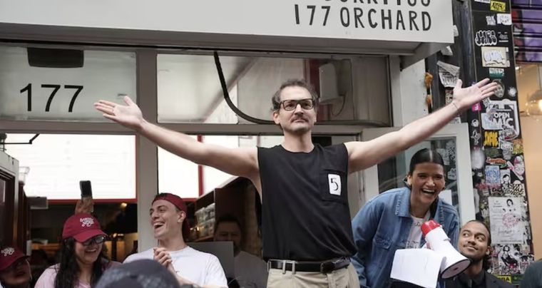 El ganador del concurso viral se llevó un año gratis de burrito y 50 dólares. Foto: Instagram El ganador del concurso viral se llevó un año gratis de burrito y 50 dólares. Foto: Instagram