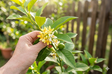 El limonero puede florecer. Fuente: IA Gemini. El limonero puede florecer. Fuente: IA Gemini.