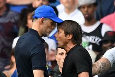Tuchel dio su versión sobre la pelea con Conte. Tuchel dio su versión sobre la pelea con Conte.