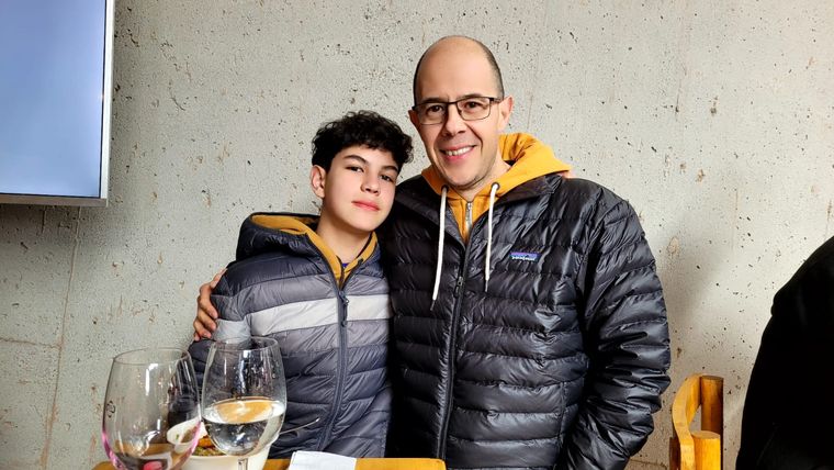 Juan Matías y Darío Gallardo. Juan Matías y Darío Gallardo.