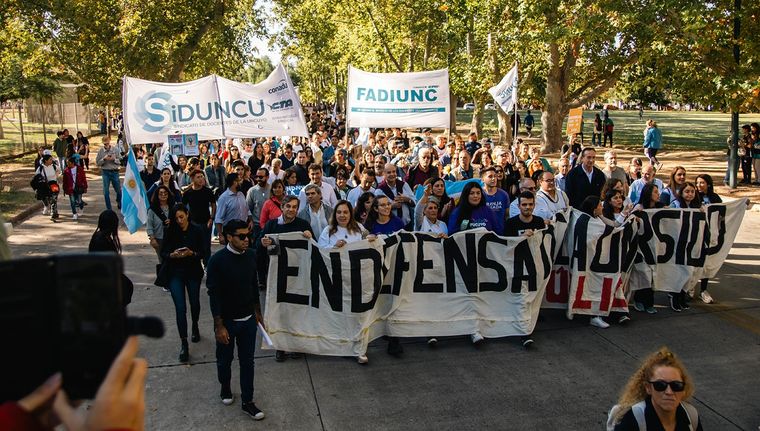 El paro de 48 horas comenzó este martes Foto: Santiago Tagua/MDZ
