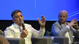 Marcos Calvente, intendente de Guaymallén, durante el V Congreso Internacional del Agua para el Futuro. Marcos Calvente, intendente de Guaymallén, durante el V Congreso Internacional del Agua para el Futuro.
