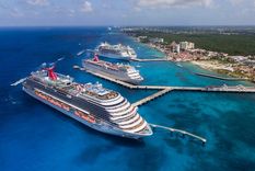 Los cruceros más imponentes llegan hasta el Progreso, Yucatán. Foto: _Forbes México