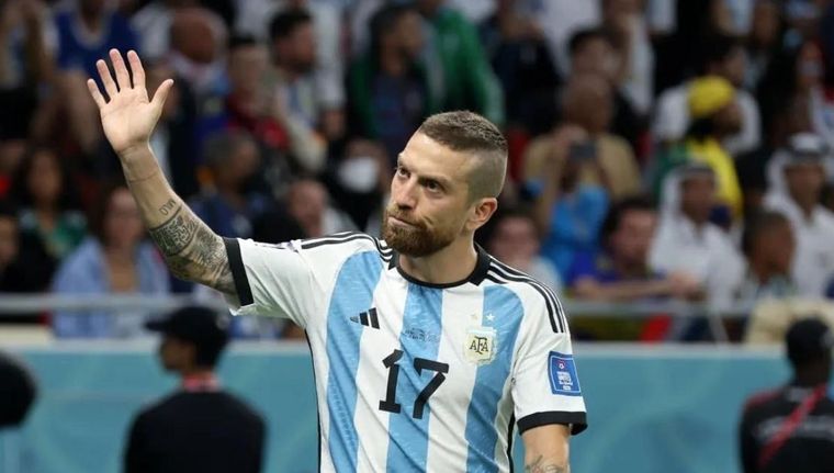 La camiseta del Papu, la usó Lo Celso.