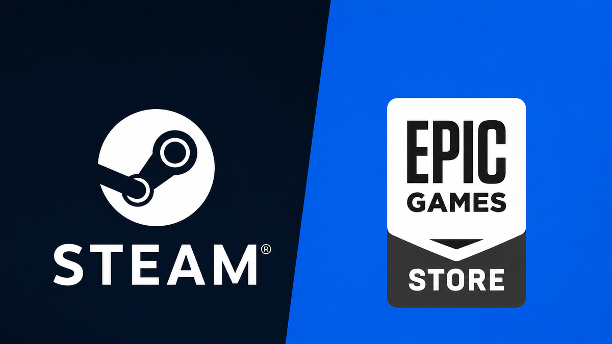 Steam vs Epic Games Store: cuál plataforma conviene más para comprar videojuegos en PC