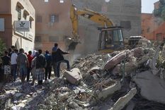 Las víctimas fatales se cuentan de a miles en Marruecos Foto: EFE