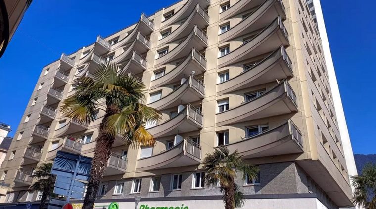 El edificio desde el cual se arrojó el grupo familiar. Foto: Nice Martin.