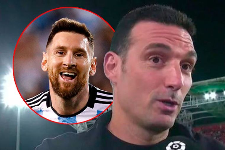 Scaloni hizo público el deseo de todos: que Messi siga en la Selección argentina tras Qatar 2022.