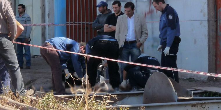 El cuerpo fue hallado por un vecino. Foto: Gentileza / Prensa Ministerio de Seguridad